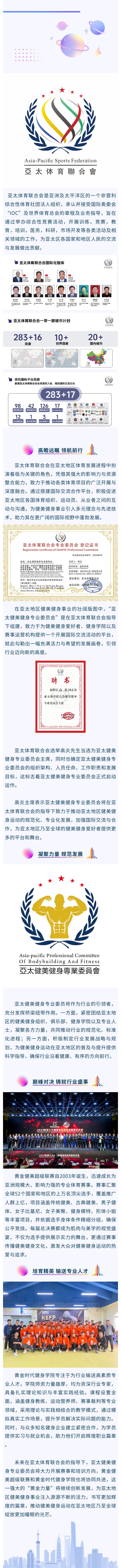 亚太健美健身专业委员会成立 亚太健美健身事业的“黄金矩阵”- 引领行业新征程